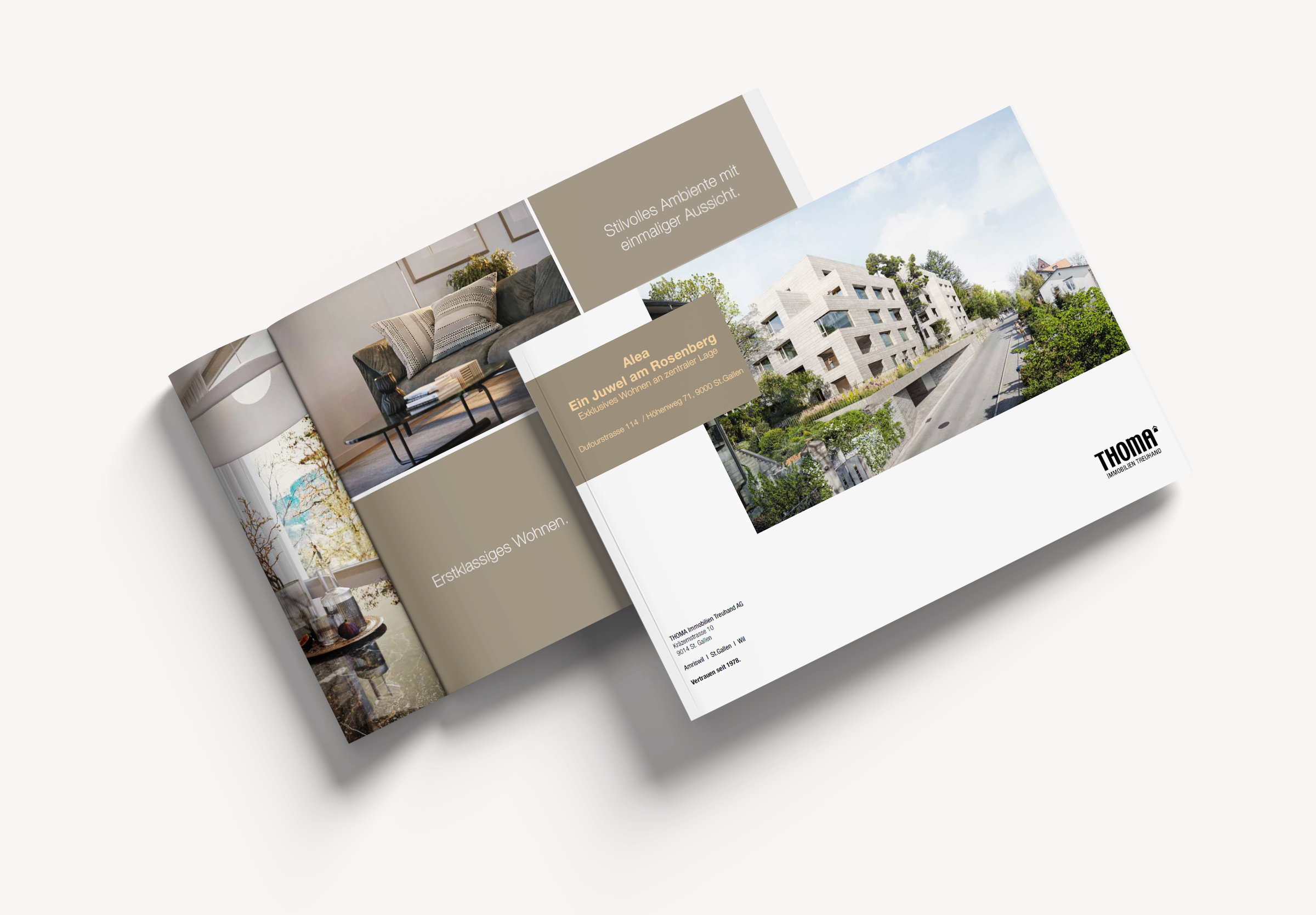 Aussenansicht Einfamilienhaus im Obstgarten bei Buch in Frauenfeld Aussenansicht eines modernen Einfamilienhauses im Obstgarten, Buch bei Frauenfeld